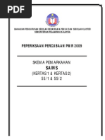 Download Skema Pemarkahan Trial PMR SBP 2009 Science by twilights no1 fan SN19465272 doc pdf