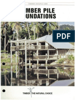 NAFI Datafile SS8 (1993) - Timber Pile Foundations
