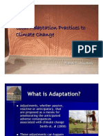 Climate Change & Adaptation Orissa