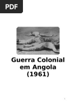 Guerra Colonial Em Angola (1961)