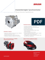 A 30kW Permanently Excited Synchronous Motor For Electrical Vehicle Applications