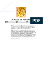 N Agans AND Entagrams: Pentacle - N. A Five-Pointed Figure, Composed of Five Straight Lines