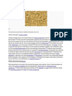 Human Nutrition: Plant Biochemistry