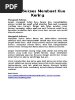 Download 10Kunci Sukses Membuat Kue Kering Web by nanky SN19470159 doc pdf
