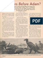 Dinosaurs Before Adam (PT 1963 Article)