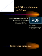 Síndrome Nefrótico y Síndrome Nefrítico: Universidad de Santiago de Chile Internado de Pediatría Hospital El Pino