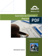 Gestion de Costos y Presupuestos m03 Info