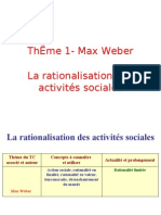 Thème 1 - Max Weber