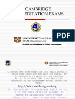 Cambridge Exams 2009