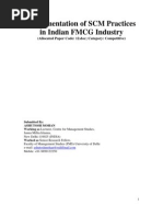 Download Implementation of SCm practices in Indian FMCG Industry by abysbaby123 SN19473443 doc pdf