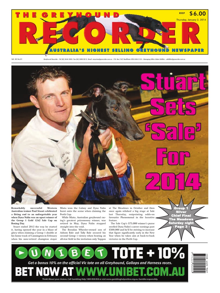 January 2 Edition | PDF | Animal Racing | Sports