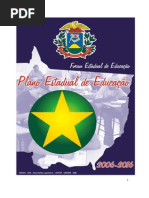 Plano estadual de educação - MT