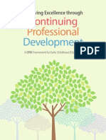 CPD Framework for Early Childhood Educators