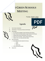 Tshs Green Schools Meeting 10-3-13