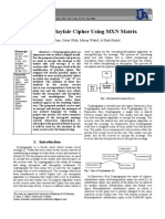 Universal Playfair Cipher Using MXN Matrix 