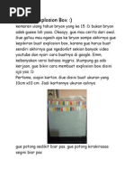 Download Tutorial Explosion Box by Juwita Sari Purnomo SN194753158 doc pdf
