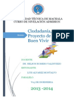 MODULO Proyecto V y Buen Vivir