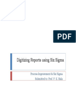 Digitizing Reports Using Six Sigma - Lipsa Patnaik - Neha Arora