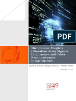 The Chinese People's Liberation Army Signals Intelligence and Cyber Reconnaissance Infrastructure