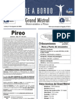 Diario de A Bordo Grand Mistral 20009 - 08