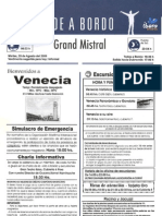 Diario de A Bordo Grand Mistral 20009 - 02