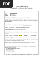 Download Micro Teach Template01Doc2 Samplefinal by cysantaana SN19477973 doc pdf
