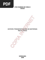 Download ESTEIRA TRANSPORTADORA by Etec Rubens de Faria SN19478337 doc pdf