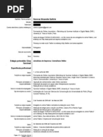 Curriculum Vanessa Quiterio