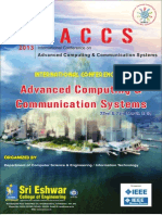 Caccs I: Advanced Computing & Communication Systems