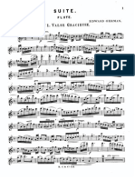 German - Suite For Flute and Piano - Flute Part