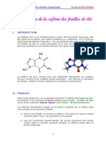 Extraction de La Cafeine PDF