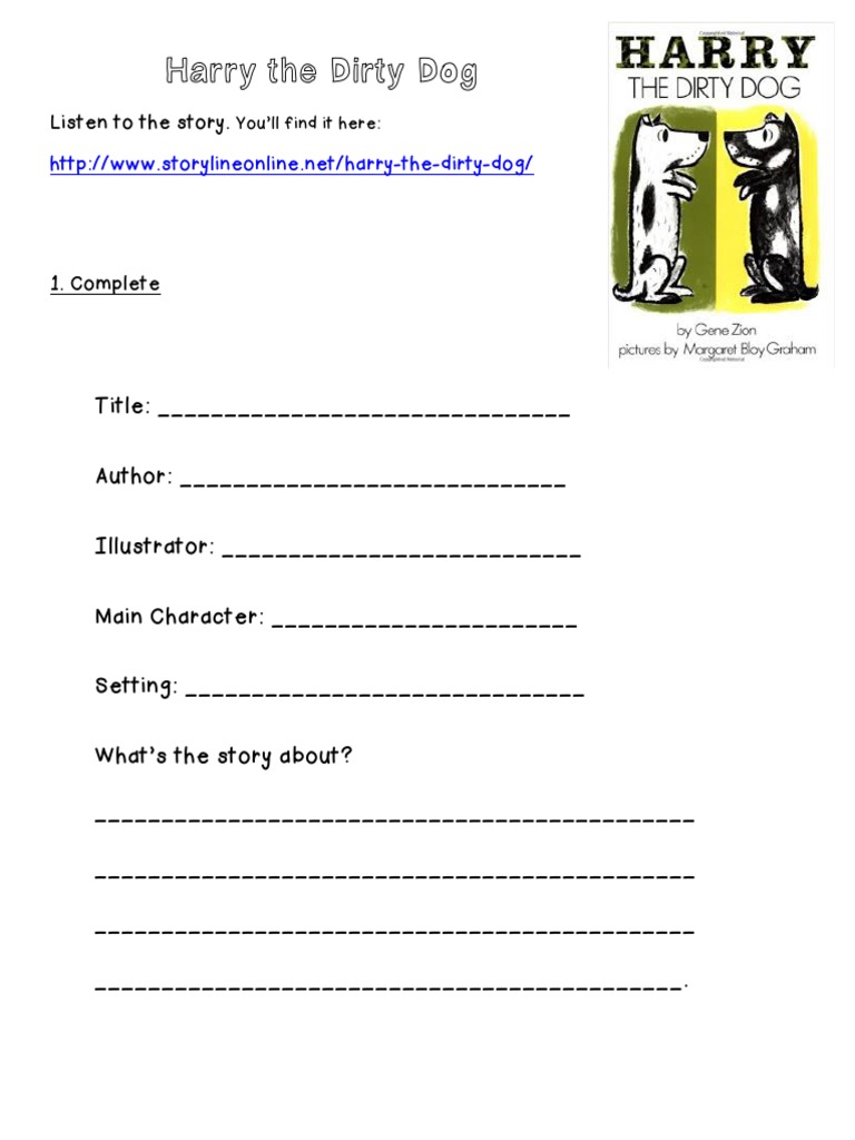 Harry The Dirty Dog | PDF | Games & Activities