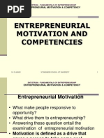 Entrepreneurial Motivation 