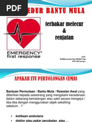 Terbakar Melecur Renjatan Zul Pdf