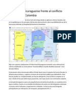 Poder naval nicaraguense frente al conflicto limítrofe con Colombia