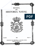 Revista de Historia Naval Nº73. Año 2001