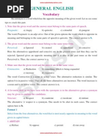 Vocabulary Test
