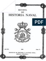 Revista de Historia Naval Nº72. Año 2001