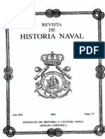 Revista de Historia Naval Nº74. Año 2001