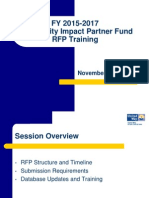 November 14, 2013 RFP Training