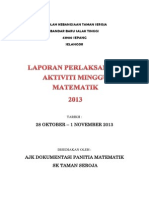 Laporan Minggu Matematik 2013