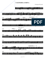 Andean Rhapsody G. Russolo.contrabbasso Music Score