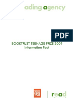 Microsoft Word - BOOKTRUST TEENAGE PRIZE 2009 Info Pack Version 3