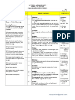 ALL Yearly Scheme of Work Year 1 - Year 6 Sample 2010