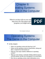 Operating Systems: The Genie in The Computer