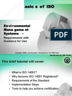 Basics of ISO 14001