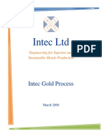 Intec Gold Process