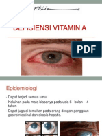 Xeroftalmia epidemiologi, etiologi, gejala, pemeriksaan dan pencegahan