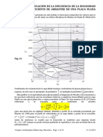 Análisis y Simulación de La Influencia de La Rugosidad Sobre El Coeficiente de Arrastre de Una Placa Plana Rugosa.