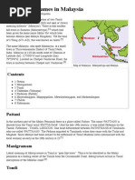 Tamil Place Names in Malaysia - Wikipedia, The Free Encyclopedia